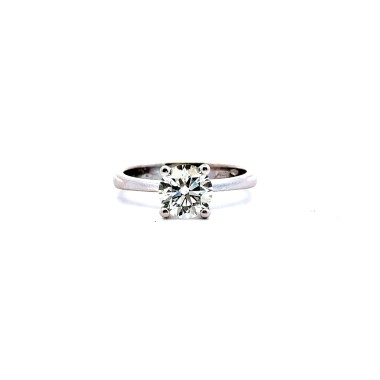 Anello Solitario con Diamante Naturale 1,50 ct, Certificato IGI
