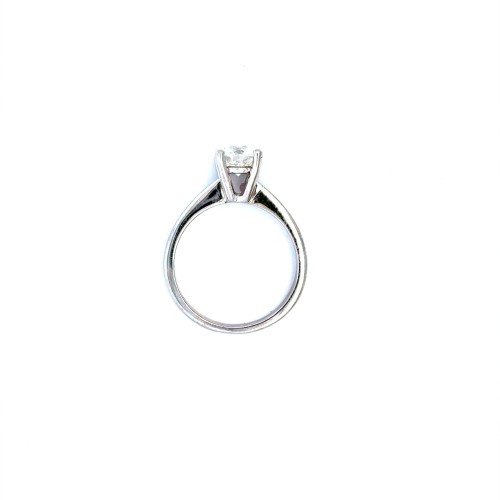 Anello Solitario con Diamante Naturale 1,50 ct, Certificato IGI