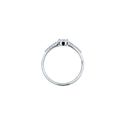 Anello Magic Solitario con Diamanti Naturali 0,17 ct