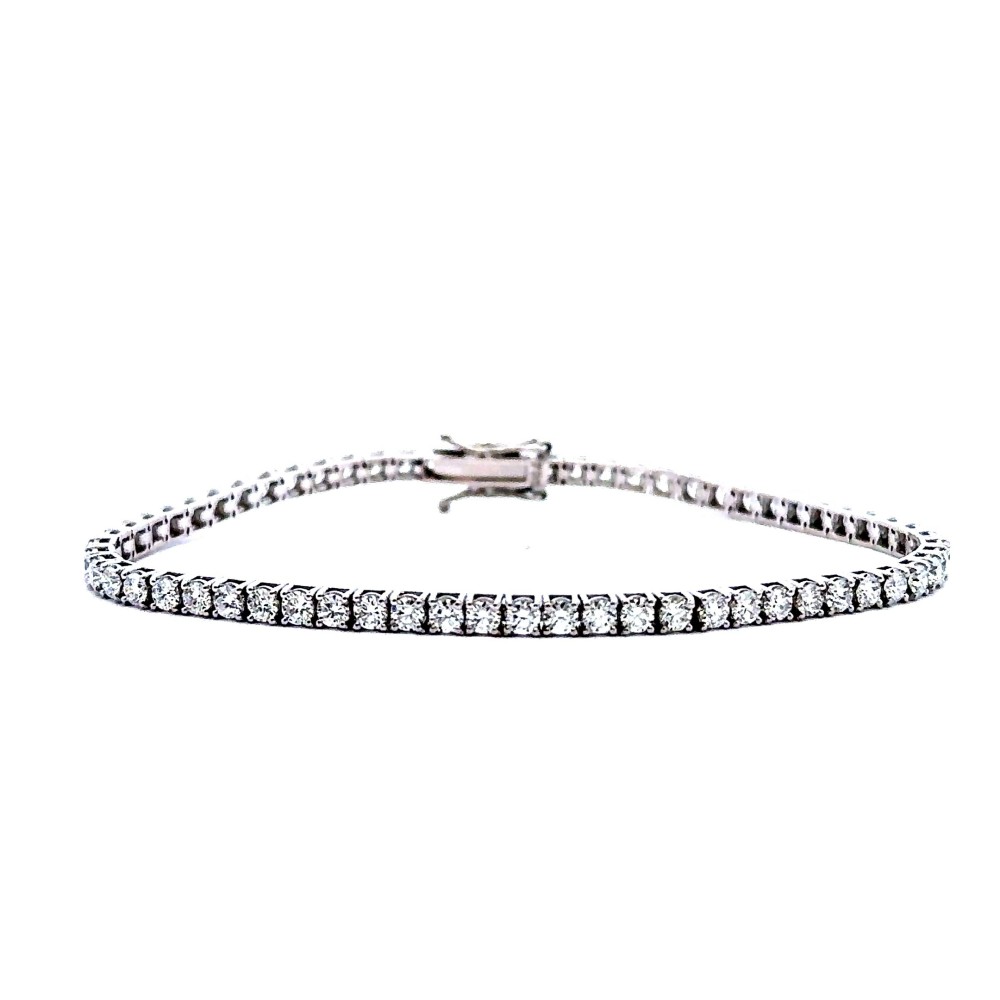 Bracciale Tennis con Diamanti Naturali 4,07 ct