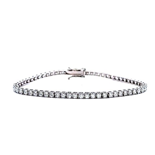 Bracciale Tennis con Diamanti Naturali 4,07 ct