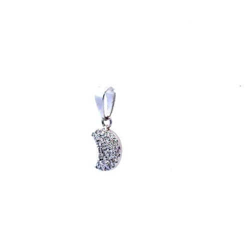 Ciondolo Luna con Diamanti Naturali 0,21 ct