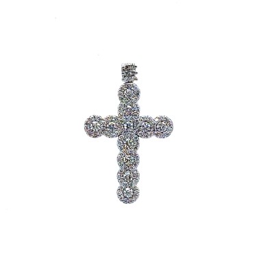 Ciondolo Croce Magic con Diamanti 1,15 ct