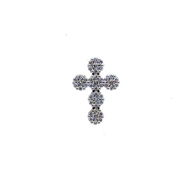 Ciondolo Croce Magic con Diamanti 0,61 ct