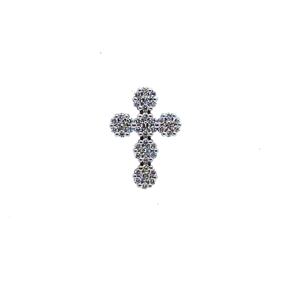 Ciondolo Croce Magic con Diamanti 0,61 ct