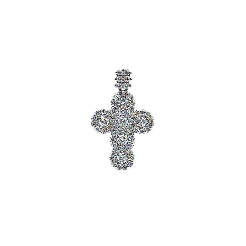 Ciondolo Croce Magic con Diamanti Naturali 0,72 ct F VS