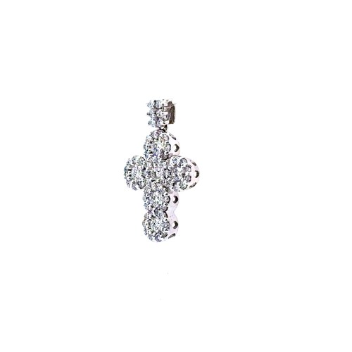 Ciondolo Croce Magic con Diamanti Naturali 0,72 ct F VS