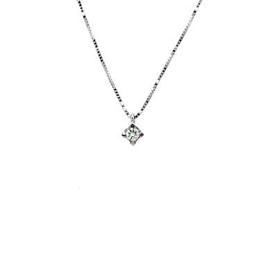 Collana con Punto Luce 0,06 ct F VS