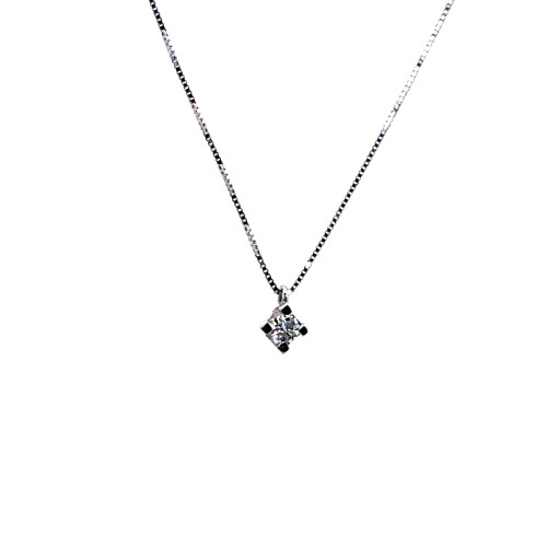 Collana con Punto Luce 0,09 ct