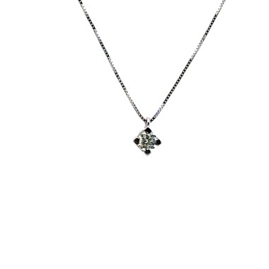 Collana con Punto Luce 0,22