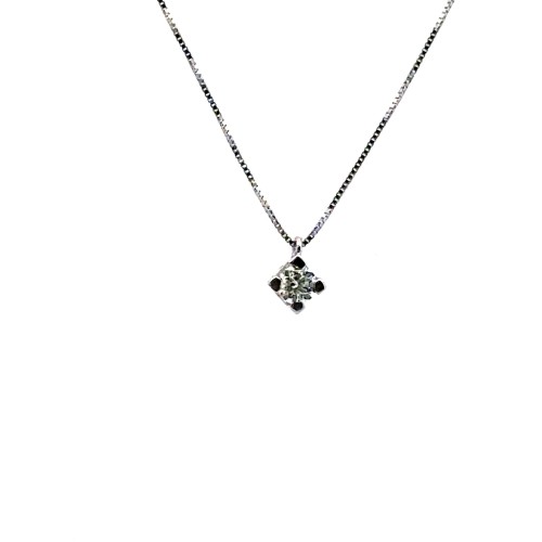 Collana con Punto Luce 0,22
