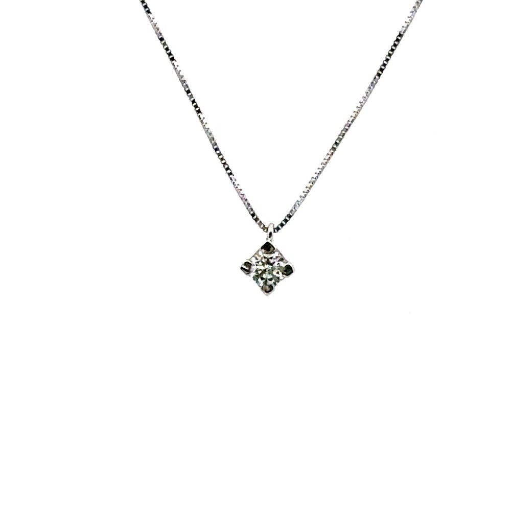 Collana con Punto Luce 0,22