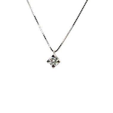 Collana con Punto Luce 0,30 ct GIA, D, VS