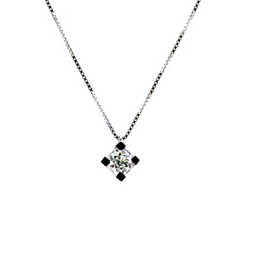 Collana con Punto Luce 0,40 ct GIA