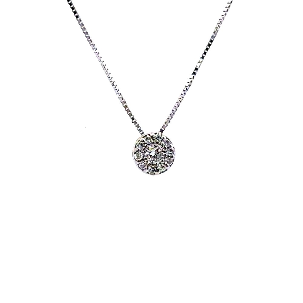 Collana con Pendente Magic di Diamanti Naturali 0,15 ct