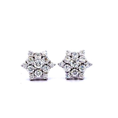 Orecchini con Diamanti Naturali 1,81 ct