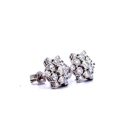 Orecchini con Diamanti Naturali 1,81 ct