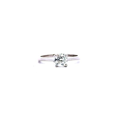 Anello Solitario con Diamante Naturale GIA 0,73 ct