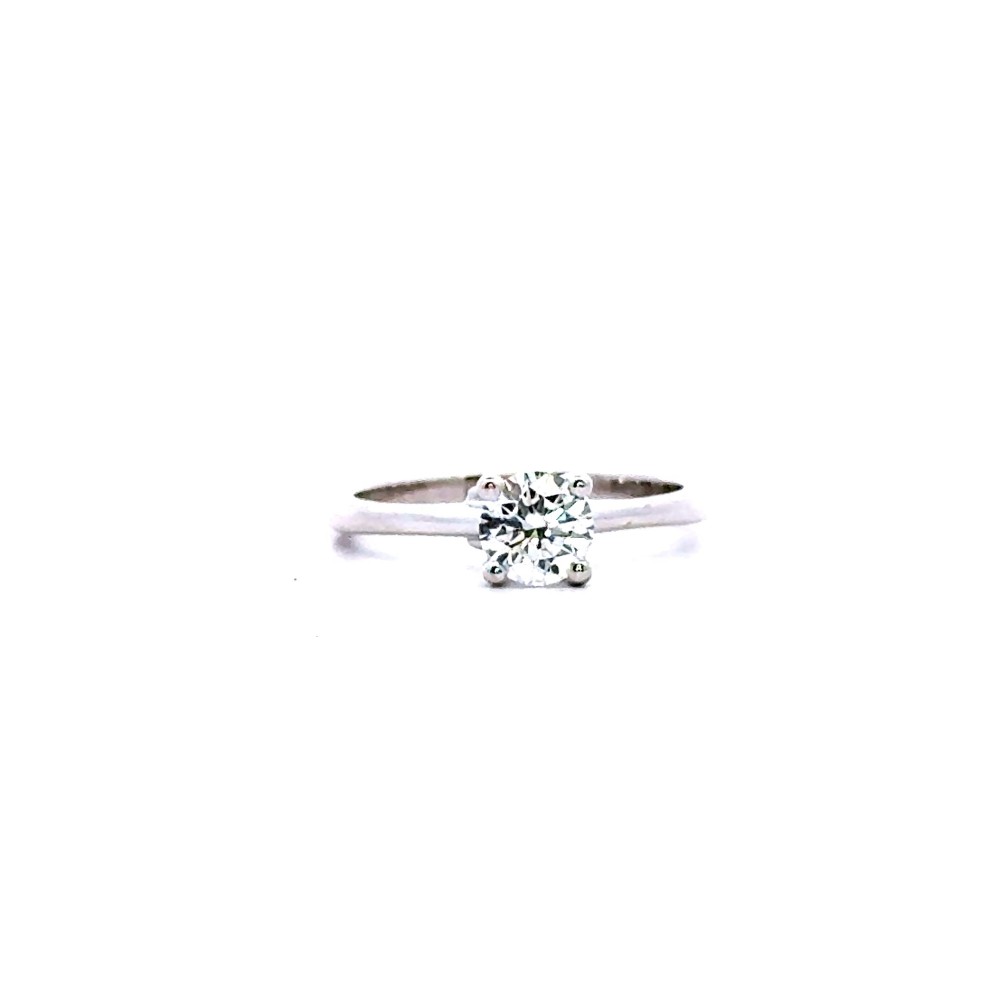 Anello Solitario con Diamante Naturale GIA 0,73 ct