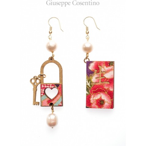 Lebole earring MURASAKI LADY GRANDE PERLA