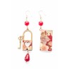 Lebole earring MURASAKI LADY GRANDE RUBINO