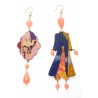 Lebole earring CAMMELLO ARANCIO CHIARO