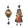 Lebole earring SAMARCANDA CAMMELLO NERO