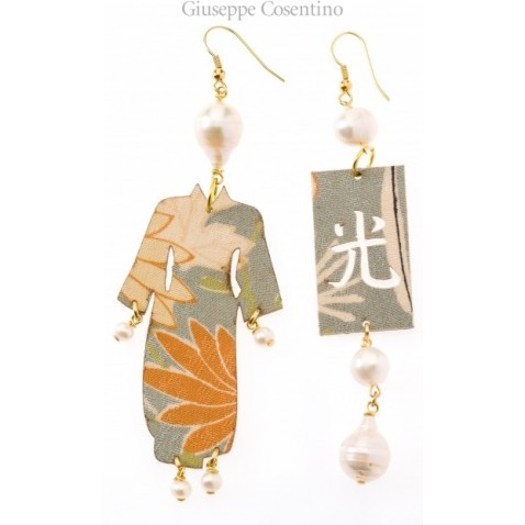 Lebole earring KIMONO PERLE GRANDE