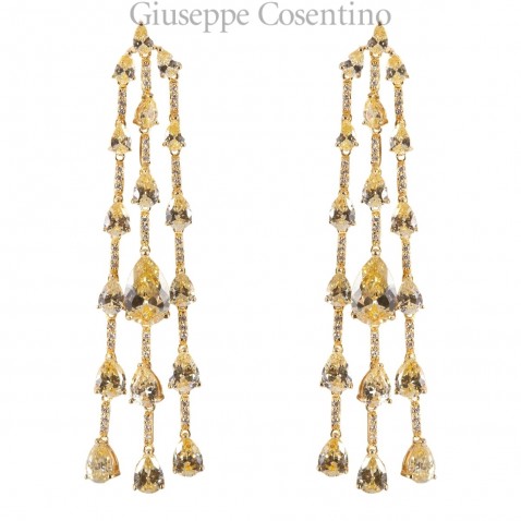 Ultima Edizione Earring pendente gocce canary AA02033 Ultima Edizione Earring pendente gocce canary AA02033