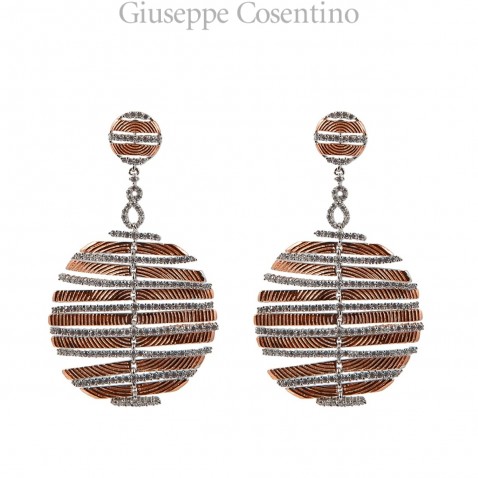 Ultima Edizione Earring snodato rosè OA05672 Ultima Edizione Earring snodato rosè OA05672