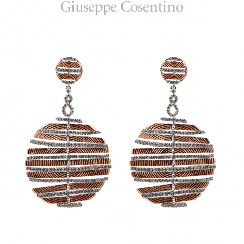 Ultima Edizione Earring snodato rosè OA05672