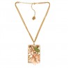 Misis  Necklace in gold plated silver CA07785RO