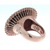 Azhar Silver pink ring with stones set