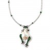 Ultima Edizione, frog pendant and pearl baroccha