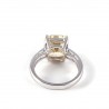 Ultima Edizione, Solitaire big squared fancy stone ring