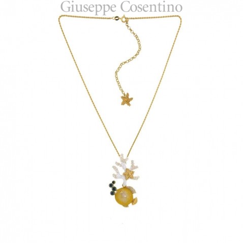 Misis collana in argento con pesce CA07843