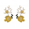 Misis silver earring with fish CA07843
