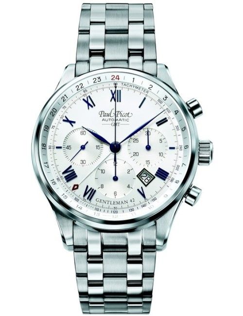 Paul Picot Orologio Gentleman Chrono GMT 42 2031s