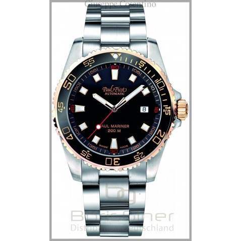 Paul Picot, Orologio PAUL MARINER III Acciaio e Oro Paul Picot, Orologio PAUL MARINER III Acciaio e Oro