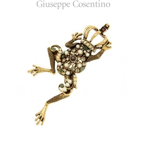 Alcozer Brooch Frog Prince Alcozer Brooch Frog Prince