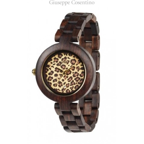 Orologio donna wewood.PARDUS CHOCOLATE