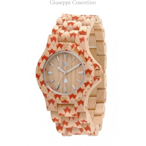 Orologio donna wewood.DATE HEART BEIGE Orologio donna wewood.DATE HEART BEIGE