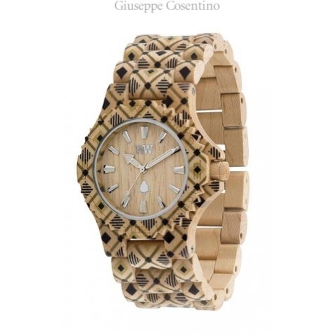 Watch woman wewood.DATE PAT BEIGE Watch woman wewood.DATE PAT BEIGE