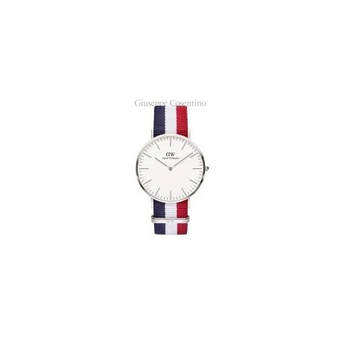 Orologio Daniel Welligton Classic Cambridge 40mm argento